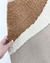 Tapete orgânico de nylon em tons de bege, off-white, caramelo e trigo, Tapetes São José