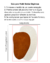 Tapete Seed | Bouclé Capri Terracota e Natural - Tapetes São José - Feito Sob Medida