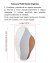 Tapete Wave | Bordas Orgânicas | Easy Clean | Linho Nilo Off-White, Cinza e Terracota na internet