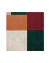 Tapete OUTLET | 2,29 m x 2,33 m | Veludo | Bege, Vinho, Verde e Off-White | Coleção Porto - comprar online