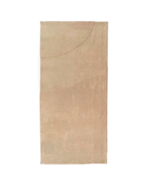 Tapete OUTLET | 1,71 m x 3,68 m | Nylon DUAS ALTURAS | Trigo | Coleção Wave - comprar online