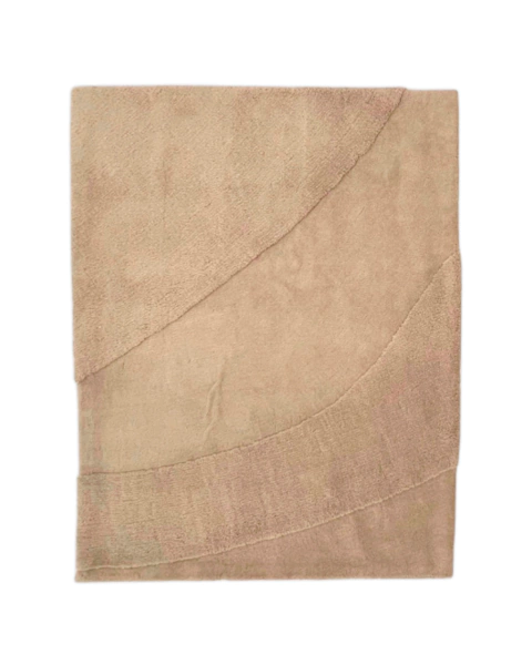 Tapete OUTLET | 1,52 m x 2,00 m | Nylon DUAS ALTURAS | Trigo | Coleção Wave - comprar online