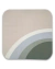 Tapete OUTLET | 2,60 x 2,60 m | Hive | Bege, Cinza e Verde | Kurve