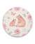 Tapete Puro Amor | 1,27 m | REDONDO | Fundo Off-white com detalhes coloridos