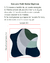 Tapete Íris | Nylon | Azul Marinho, Cinza, Prata, Verde Escuro e Verde Econyl - Tapetes São José - Feito Sob Medida