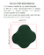 Tapete Liso | Nylon | Bordas Orgânicas | Verde Escuro Econyl - Tapetes São José - Feito Sob Medida
