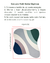 Tapete Kurve® | Bordas Orgânicas | Granito, Azul Marinho, Nude Rosado, Off-White e Verde na internet