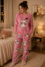 PIJAMA PLUSH COD. FK6260 - Elsa Luisa Importados