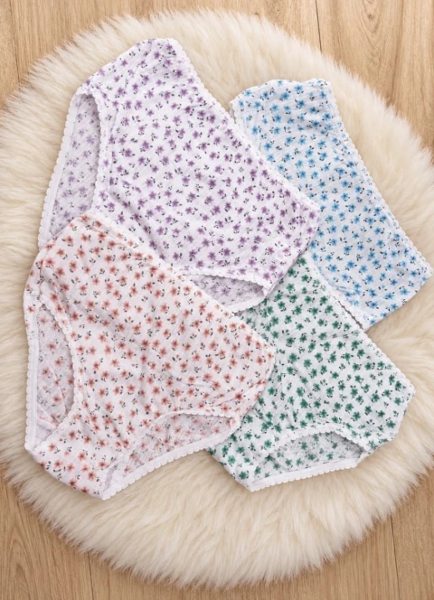 PACK X3 BOMBACHA DE NIÑA FLOREADA