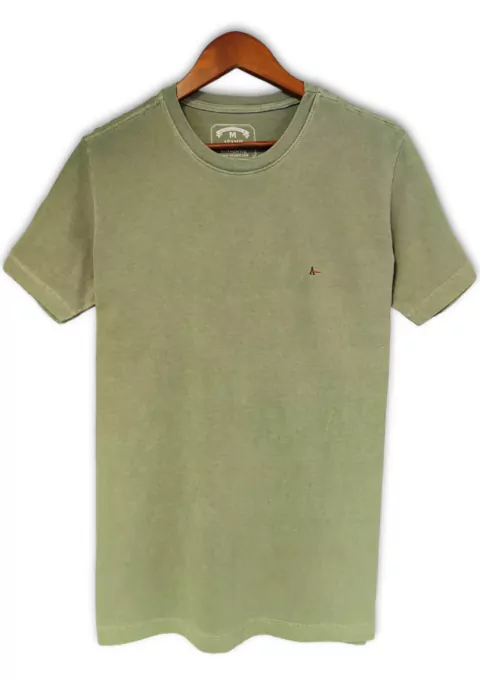 Camiseta Basic Logo Bordado Aramis
