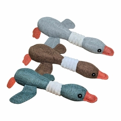 Brinquedo de pelúcia com apito interno ganso para cachorro - comprar online