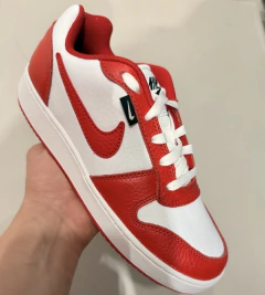 NIKE EBERNON LOW VERMELHO - loja online