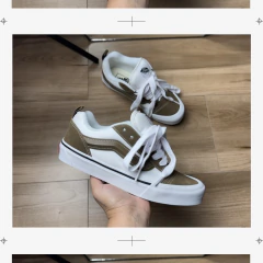 VANS KNU SKOOL MARROM E BRANCO