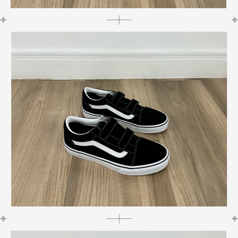 VANS OLD SKOOL VELCRO ( Defeito) sem troca