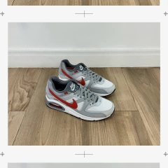 NIKE AIR MAX COMMAND CINZA VERMELHO