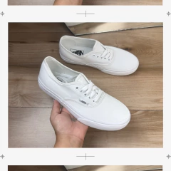 VANS AUTHENTIC BRANCO na internet