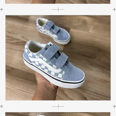VANS OLD SKOOL VELCRO AZUL - comprar online