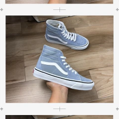 VANS SK8-HI TAPERED DUSTY BLUE