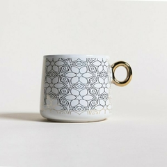 Taza Jarro mug asa dorada - comprar online