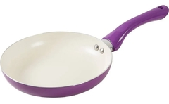 Sarten ceramica violeta
