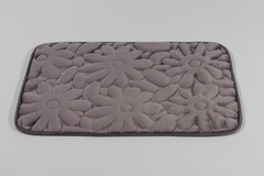 Alfombra microfibra "flor" 40x60cm