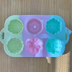 Molde silicona FLORES - comprar online