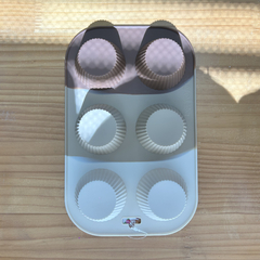 Molde silicona MUFFIN x6 - tienda online