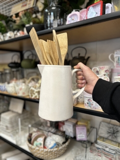Florero jarra o porta utensilio - comprar online