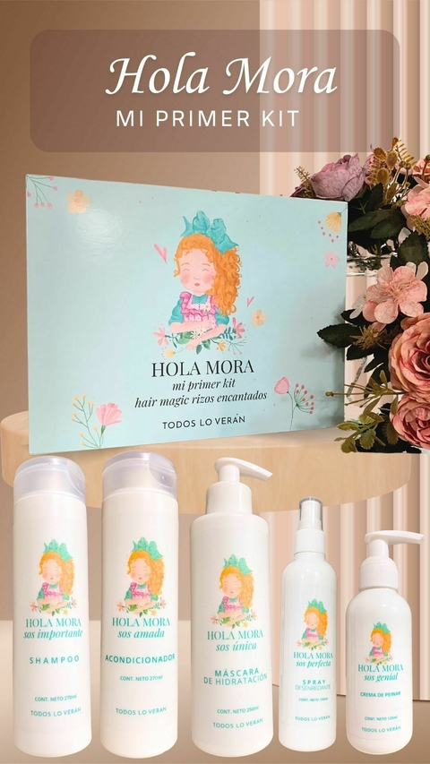 HOLA MORA RIZOS ENCANTADOS KIT - comprar online