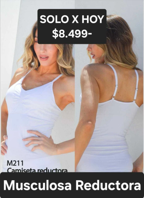 Musculosa Reductora M210/1 - comprar online