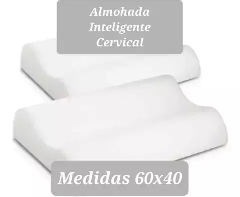 Almohada inteligente CERVICAL 60x40 Super Oferta