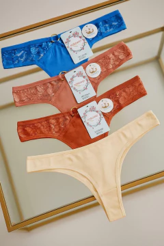 Colaless algodón con detalle en internet