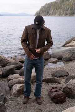 Campera de cuero - comprar online
