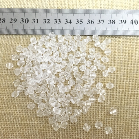 Caireles Acrílicos Bicono 5x5mm (15 gramos)