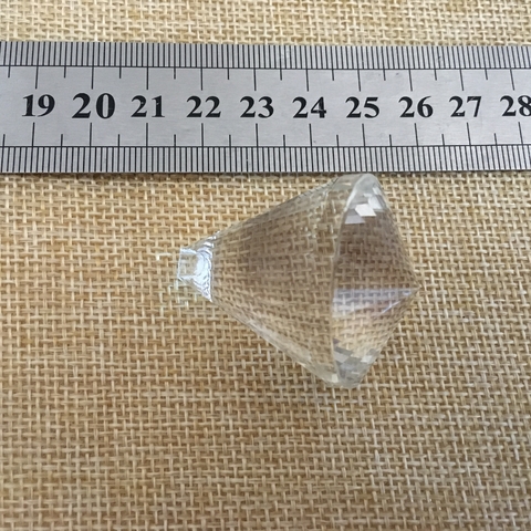 Caireles de Vidrio Trompo 30x40mm (1 unidad)