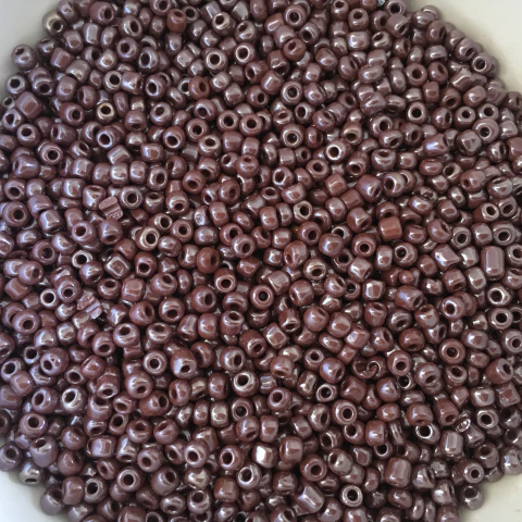 Mostacillón Perlado Marrón Cacao (25 gramos) - comprar online