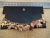Pulsera Cristales Nude y dijes Dorado Estrellas (1 unidad)
