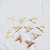Dije Dorado Colibrí (6 unidades) - comprar online
