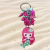 Llavero Sirenita Fucsia y Verde (1 unidad)