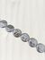 Perlas ABS Imitación Perlas Naturales de Río Círculo Plano (6 unidades)