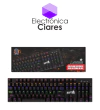 teclado RAPTOR Fireclaw M104 Mecanico Retroiluminado Switch Red Outemu
