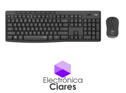 kit teclado y mouse Logitech INALAMBRICO MK295 SilentTouch