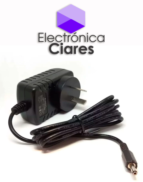 cargador 9v 2a pin fino (parlantes)