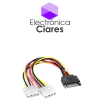 CABLE DE FUENTE ADAPTADOR - 1 SATA M A 2 MOLEX H