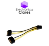 Cable de Fuente Adaptador 2 Sata a 6 pines PCI-E Placas de video (si no tiene la fuente adecuada no es recomendable)