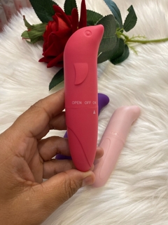 VIBRADOR PONTO G COM FORMATO GOLFINHO - Rose Lingerie