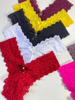 Calcinha renda simples na internet