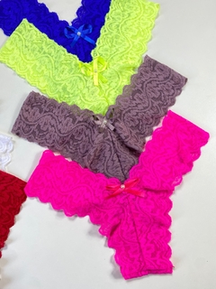 Calcinha renda simples - comprar online