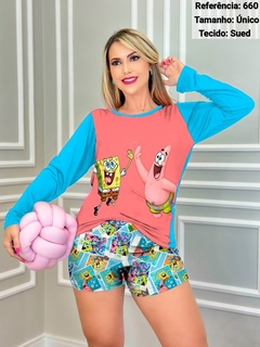 Baby-doll manga longa - comprar online