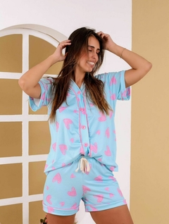 Pijama americano estampado